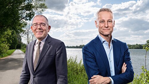 Piet Zoon en Jaap Slootmaker